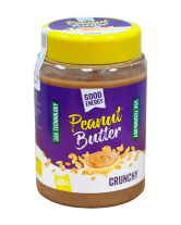 Арахісова паста хрумка Good Energy Peanut Butter Crunchy, 400 г (4820175571237) - фото