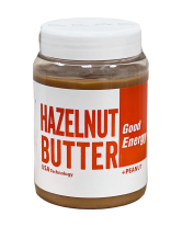 Фундучна паста з арахісом Good Energy Hazelnut Butter + Peanut, 400 г (4820175572654) - фото