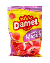Жулейні цукерки Damel Strawberry Kisses Полуничні поцілунки, 80 г (8411500117068) - фото