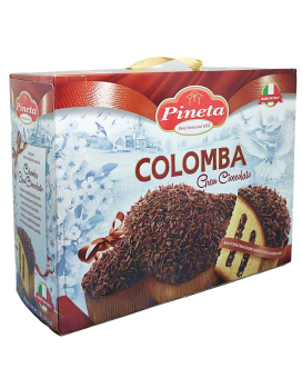 Паска DECO PINETA Colomba Gran Cioccolato,750г, (8003115751555) - фото