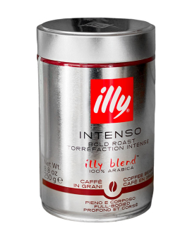 Кава в зернах illy Intenso 100% арабіка, 250 г (ж/б) (8003753918198) - фото