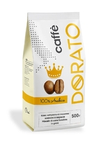 Кава в зернах Dorato 100% Arabica, 500 г (8019650005299) - фото
