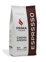 Кава в зернах Prima Italiano CREMA AROMA Espresso, 1 кг (70/30) - фото