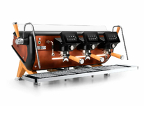Трьохпостова мультибойлерна автоматична кавомашина Barista Attitude STORM STANDARD SAEP/3 Copper/Wood Мідний/дерево - фото