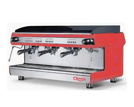 Трехпостовая автоматическая кофемашина Astoria Tanya R SAE 3GR Red Красная - фото