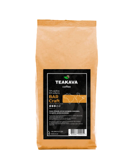 Кава в зернах Teakava BAR Craft, 1 кг (50/50) - фото