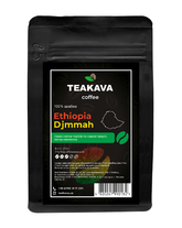 Кава в зернах Teakava Ethiopia Djmmah, 250 г (моносорт арабіки) - фото