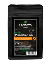 Кава в зернах Teakava India Plantation AA, 250 г (моносорт арабіки) - фото